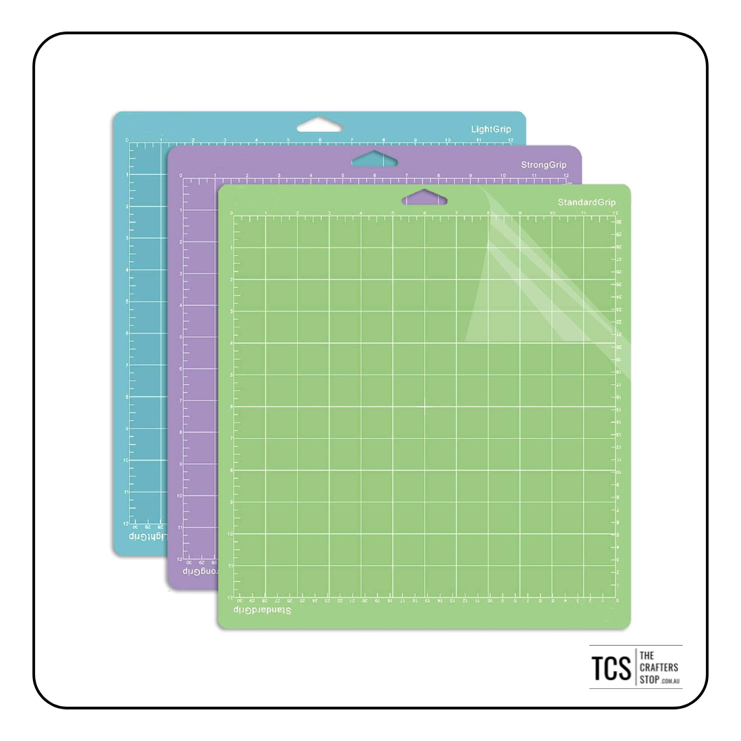 3 Pack of Adhesive Cutting Mats for Cricut (30x30cm)