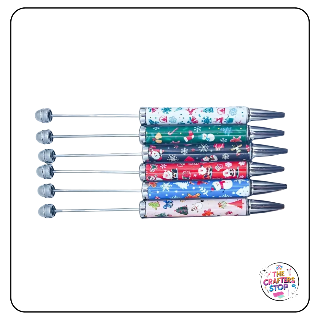 DIY Beadeable Pens (Christmas)