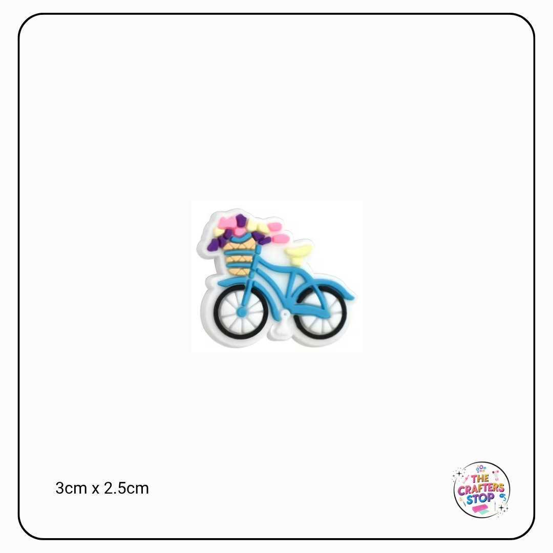 Vintage Bicycle Focal Beads