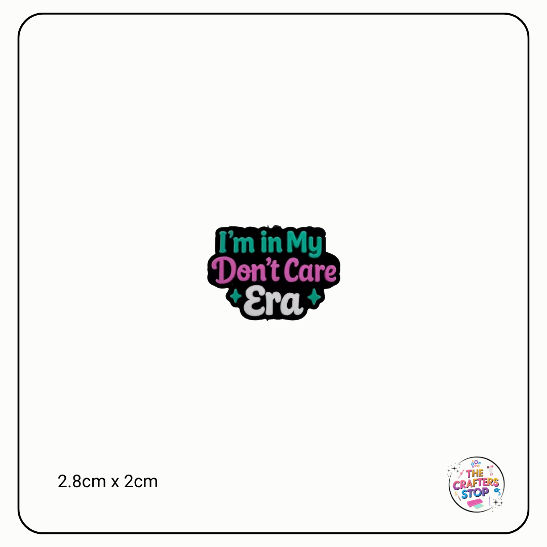 "Don't Care Era" Focal Beads
