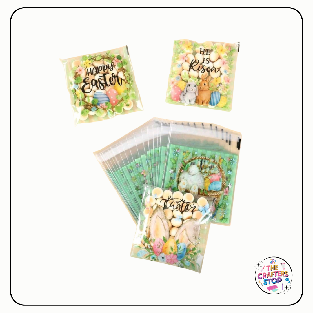 Sealable Easter Designed Treat Bags
