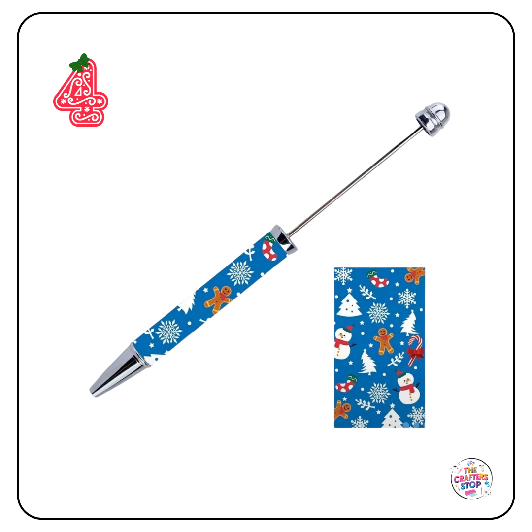 DIY Beadeable Pens (Christmas)