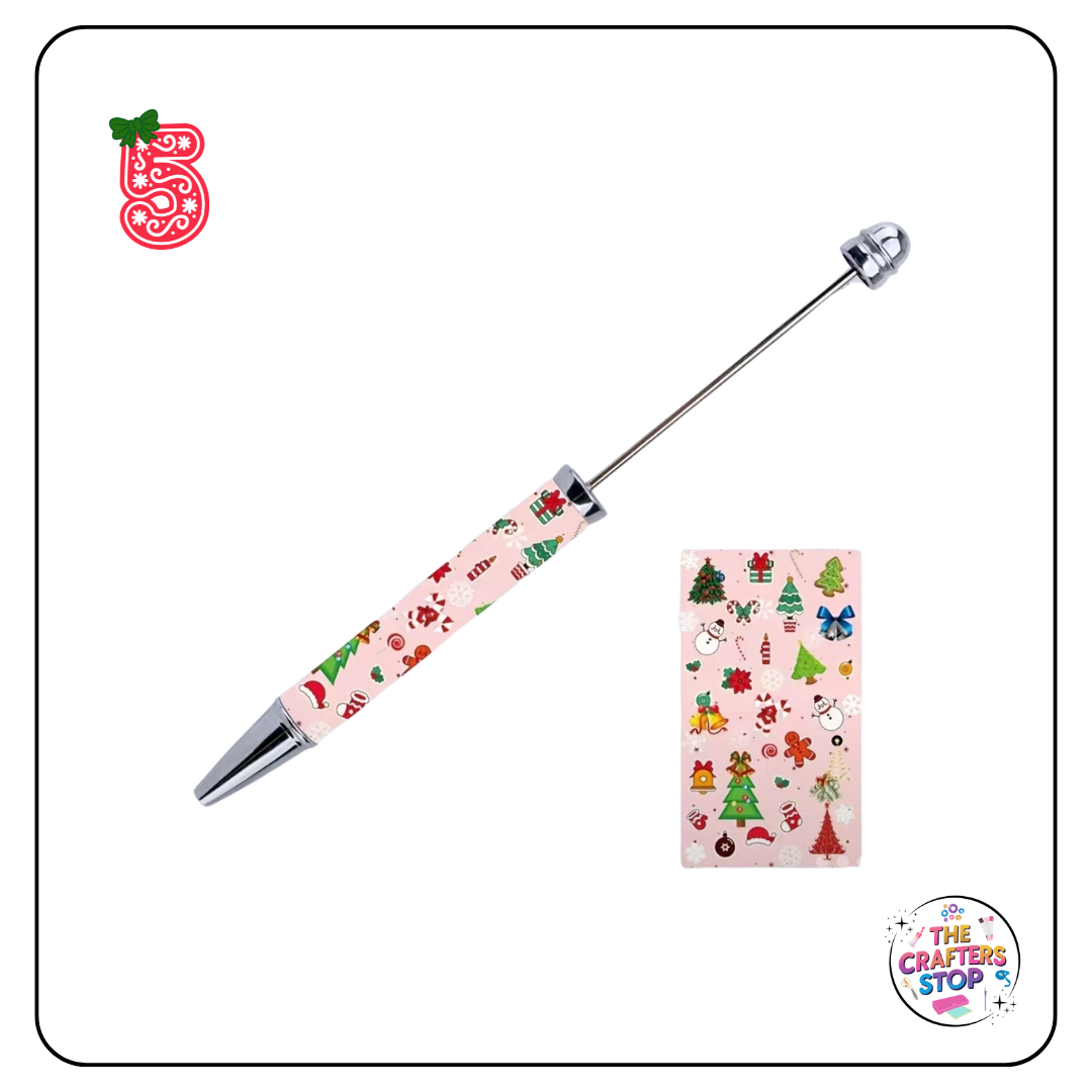 DIY Beadeable Pens (Christmas)