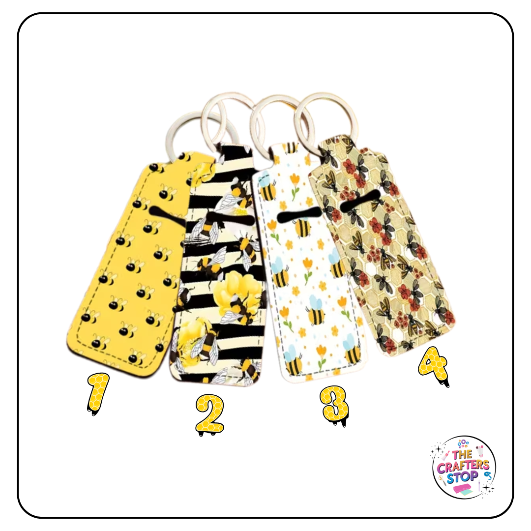 Bee Themed Chapstick/Lipbalm Holders