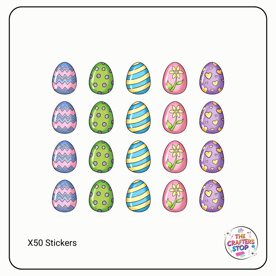 Easter Egg Scrapbooking Stickers