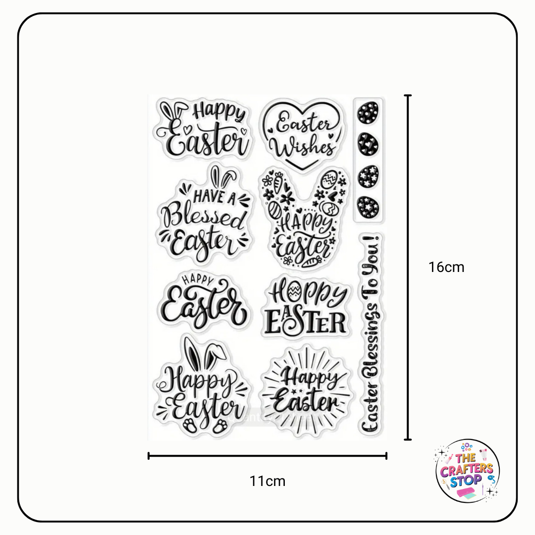 Easter Sentiment Stamp Sheet