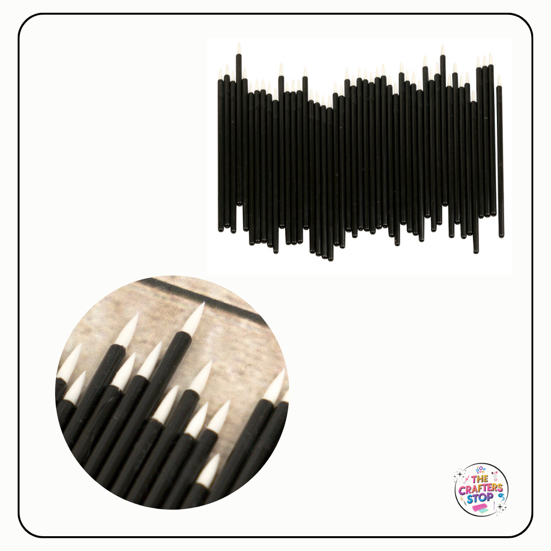 Alcohol Ink Blending Tips - Fine Point (Pkt 50)