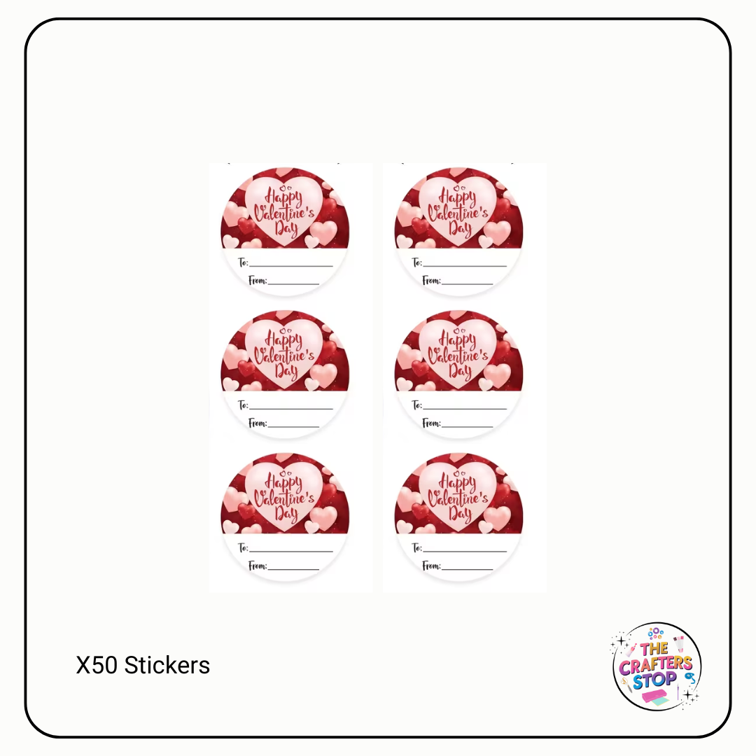 Valentines Day Scrapbooking Stickers