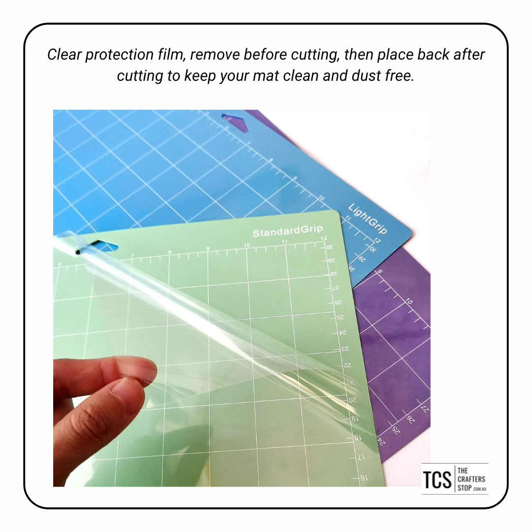 3 Pack of Adhesive Cutting Mats for Cricut (30x30cm)