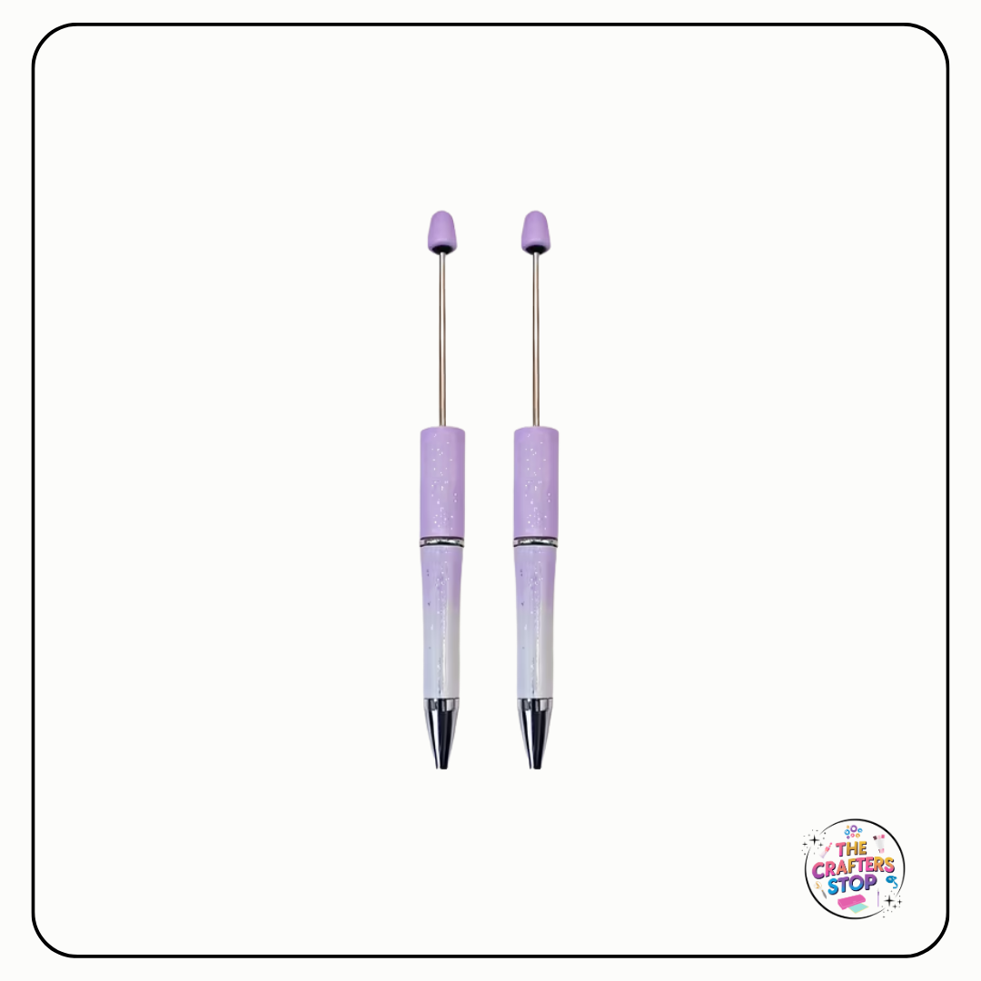 Light Purple Ombre DIY Beadeable Pens