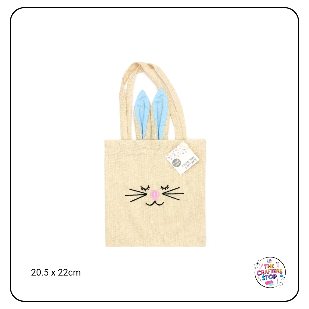 Easter Tote Bag with Bunny Ears