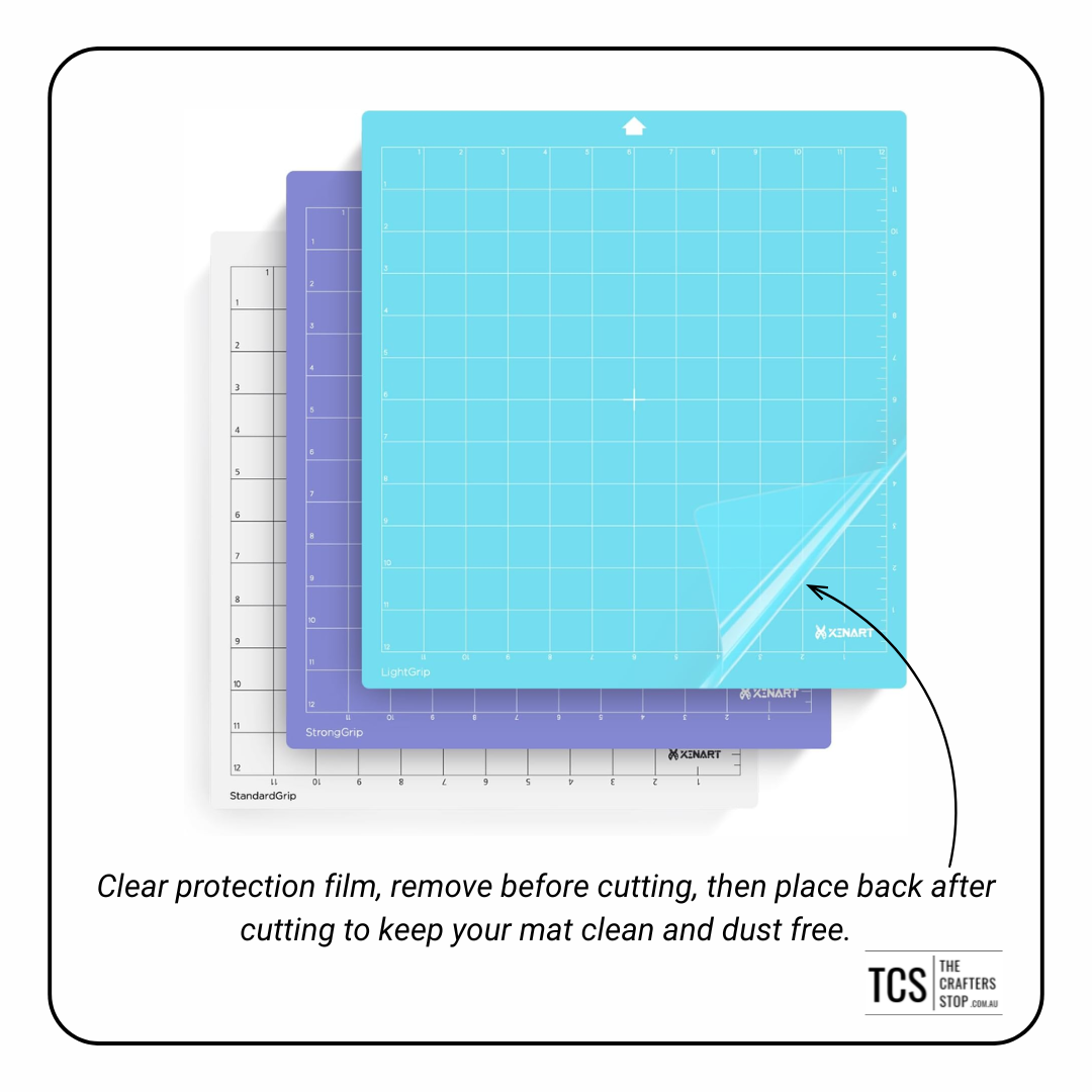 3 Pack of Adhesive Cutting Mats for Silhouette Cameo (30x30cm)