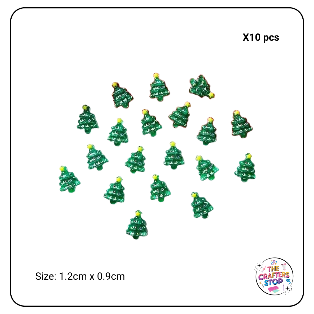 Mini Resin Christmas Trees