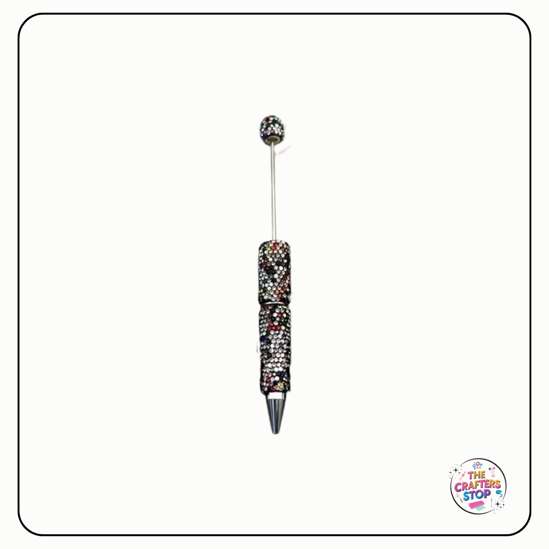 Bling Rhinestone DIY Beadeable Pens (Speckled)