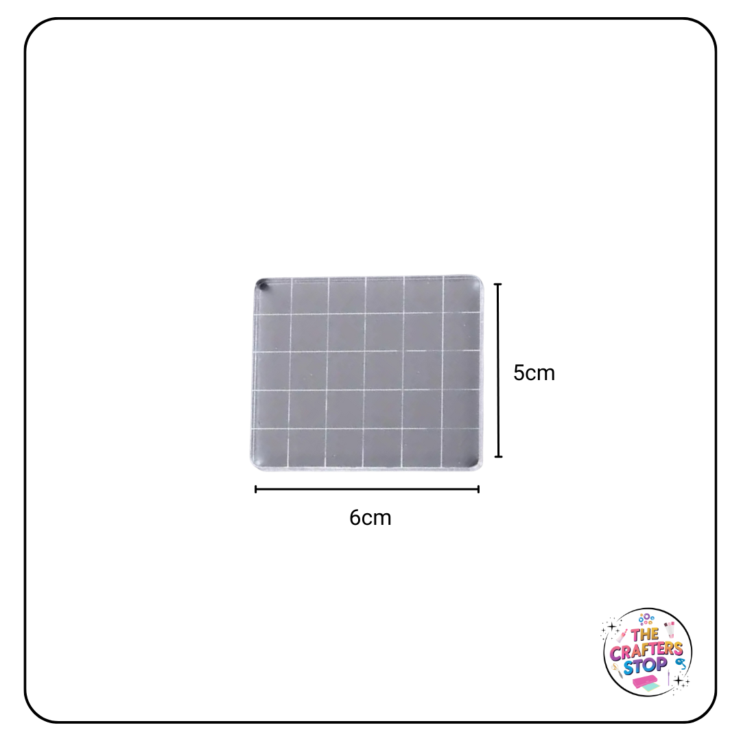 Clear Acrylic Stamping Blocks