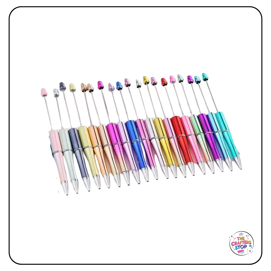 Metallic Chrome DIY Beadeable Pens