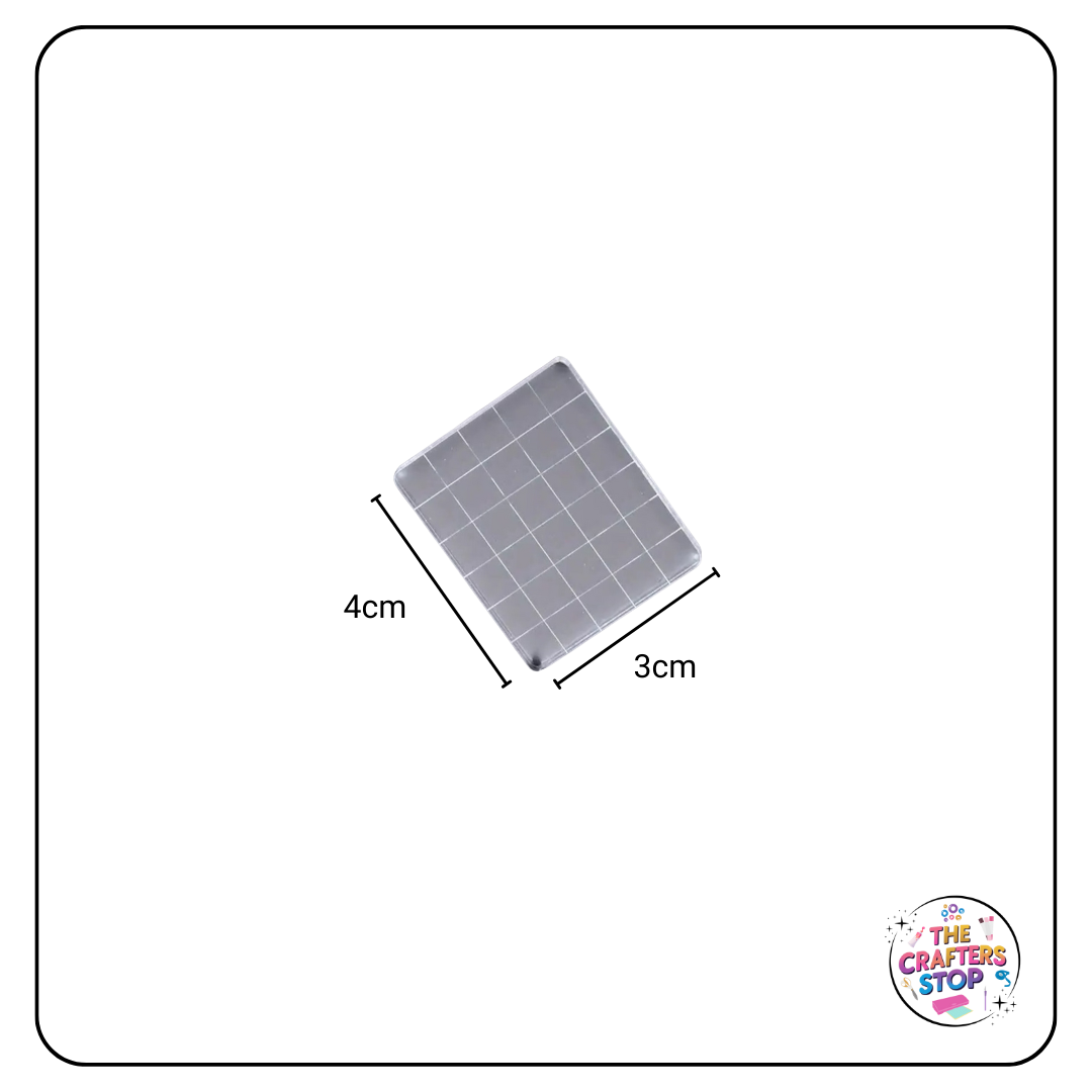 Clear Acrylic Stamping Blocks