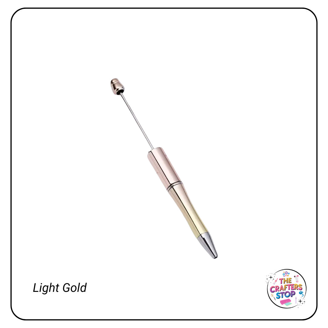 Metallic Chrome DIY Beadeable Pens