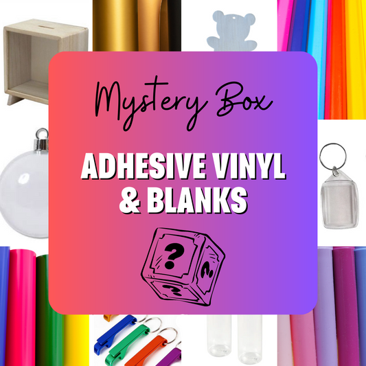 Mystery Box - Adhesive Vinyl & Blanks