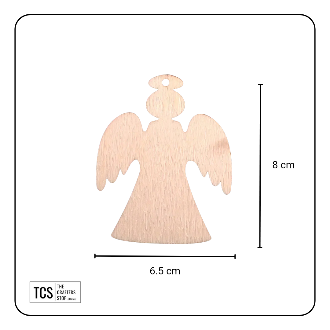 Wooden Christmas Angel Blanks