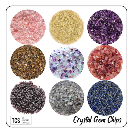 Crystal Gem Chips for Crafting