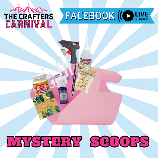 Mystery Crafty Scoops - Live Draw (Now with 2 sizes)
