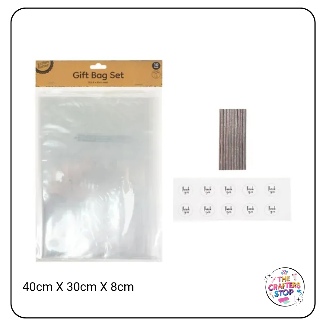 Clear Craft/Retail Bags