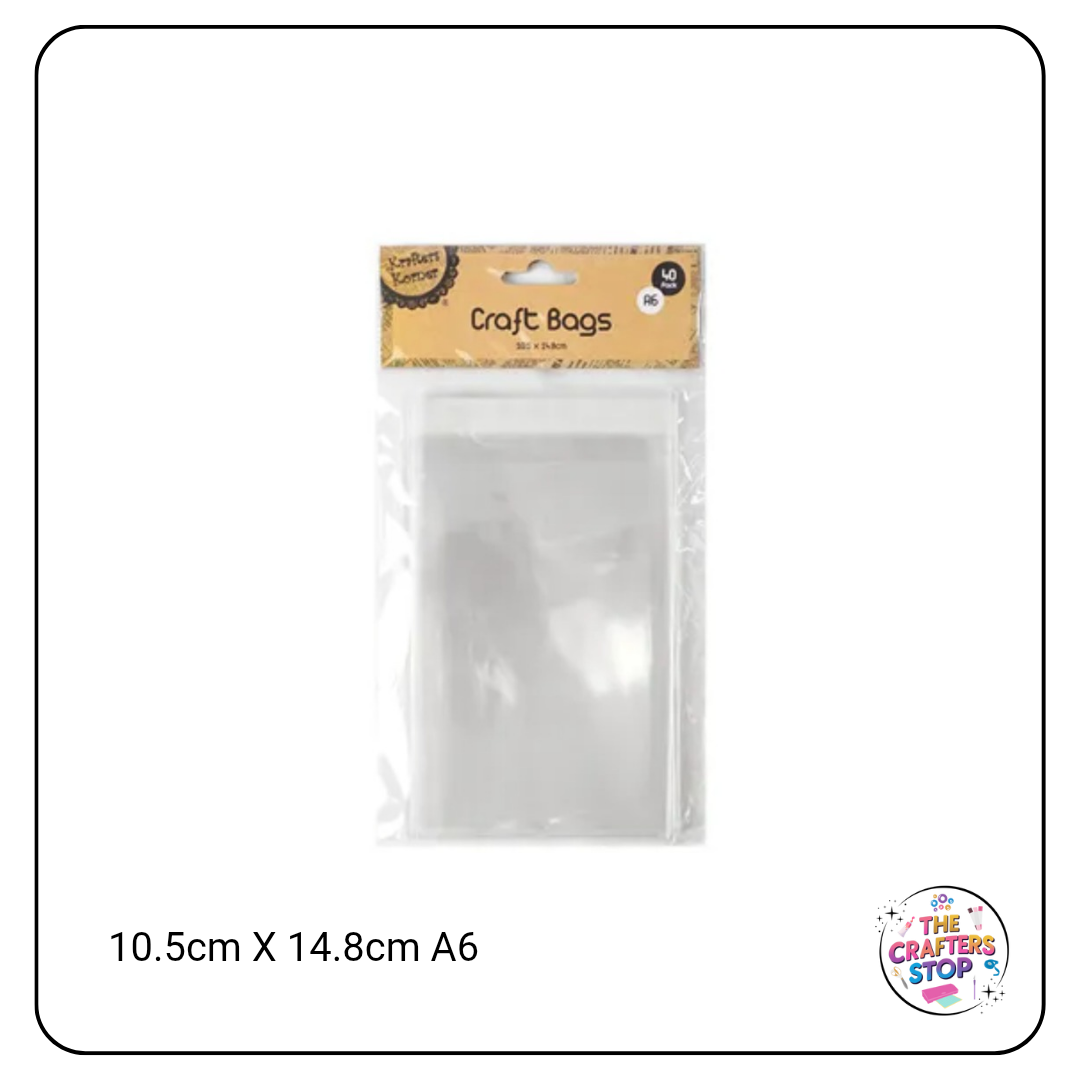Clear Craft/Retail Bags
