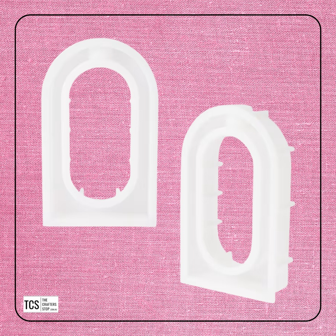 Resin Silicone Arched Vase Mould