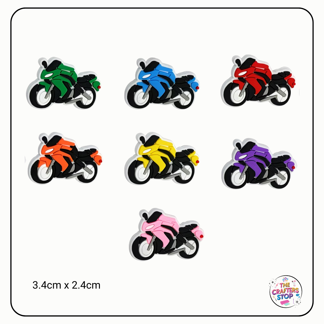 Motorbike Focal Beads