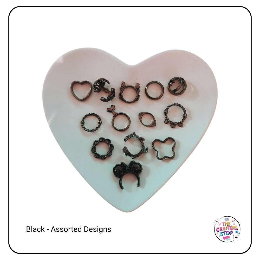 Metal Bead Frames - 20pcs