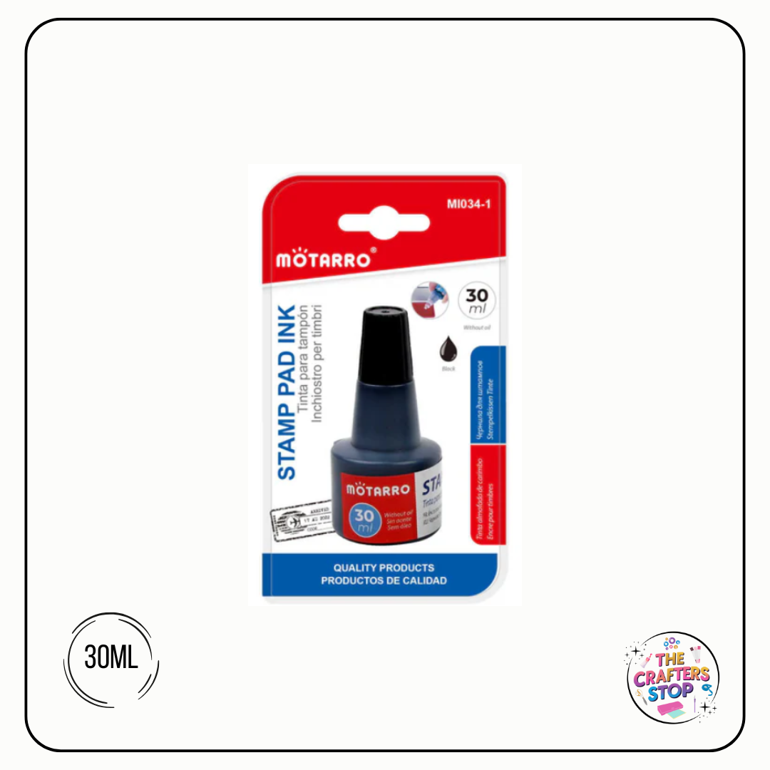 Stamp Pad Ink Refills - 30ml