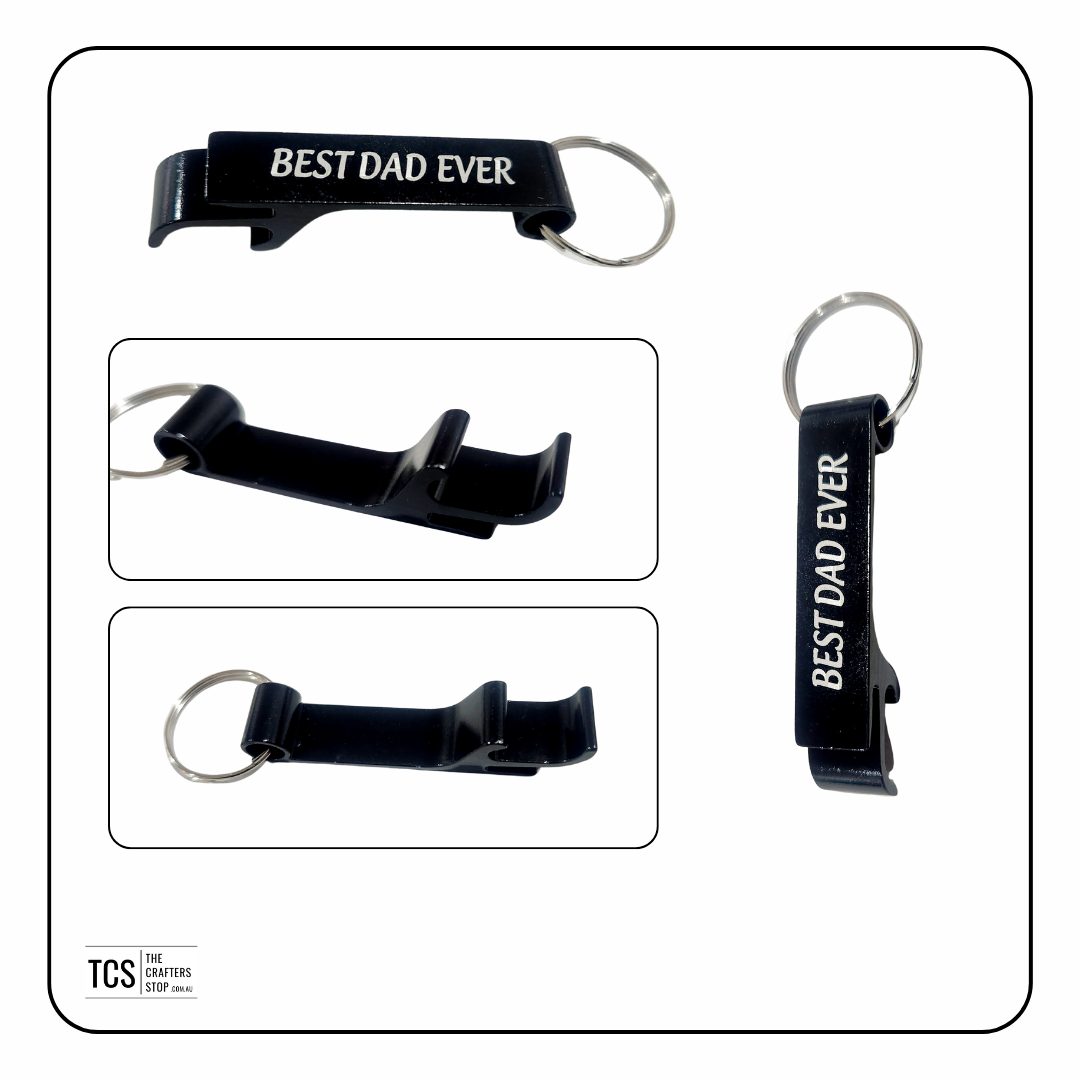 Father's Day Bottle Opener Keyrings