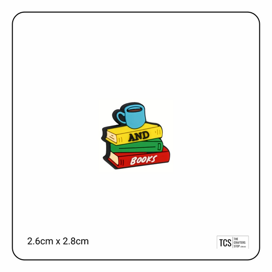 Coffee & Books Focal Beads