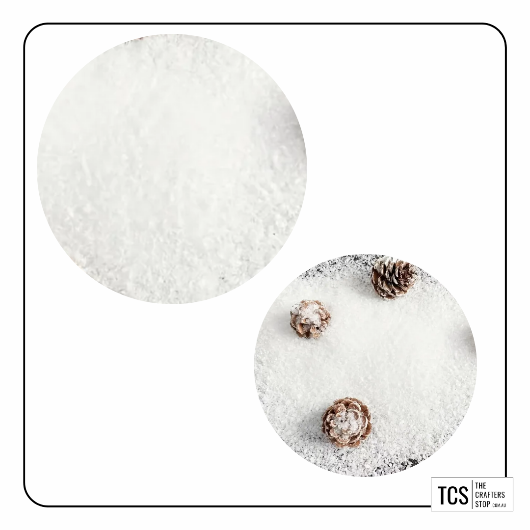 Artificial Christmas Snow for Crafting