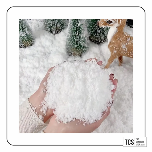 Artificial Christmas Snow for Crafting