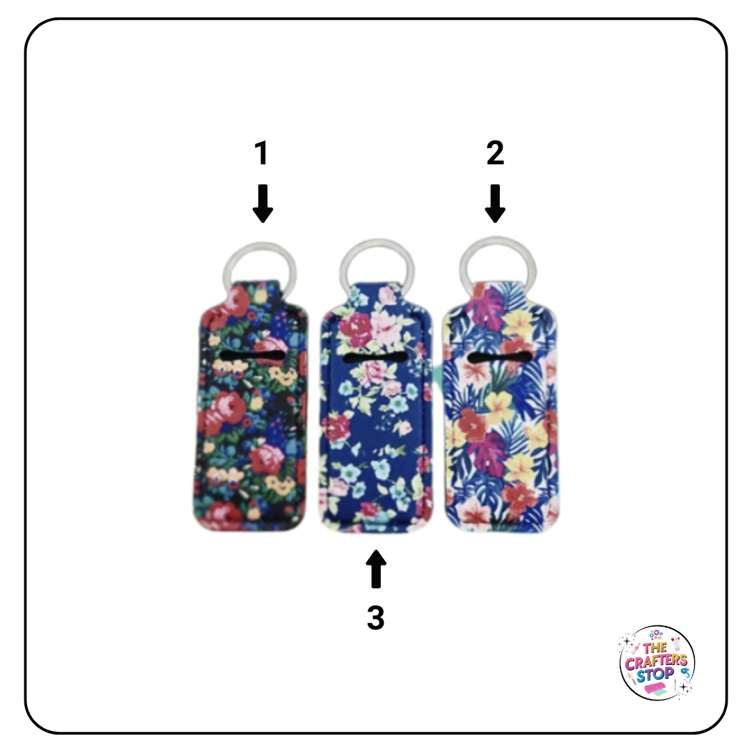 Floral Themed Chapstick/Lipbalm Holders