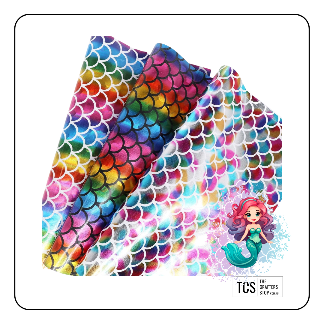 Mermaid Scale Pattern HTV