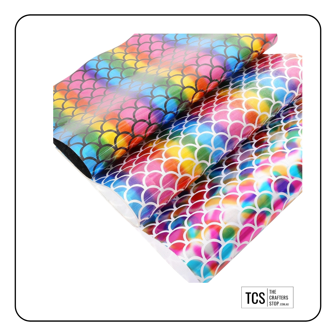 Mermaid Scale Pattern HTV
