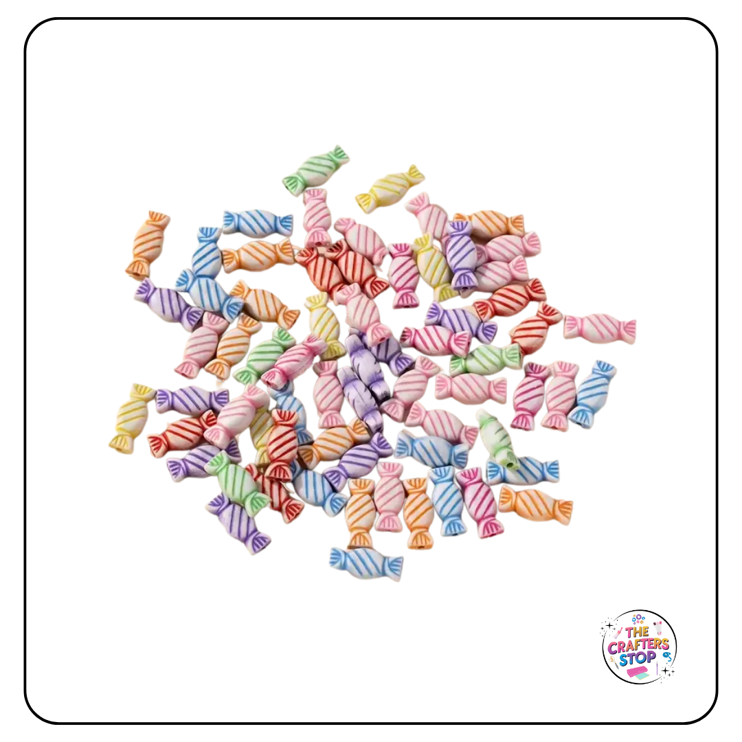 Mini Polymer Clay Lollie Beads