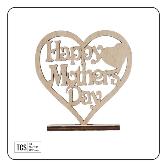 Standing Wooden Mother's Day Sign