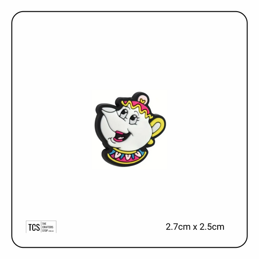 Cartoon Teapot Focal Beads