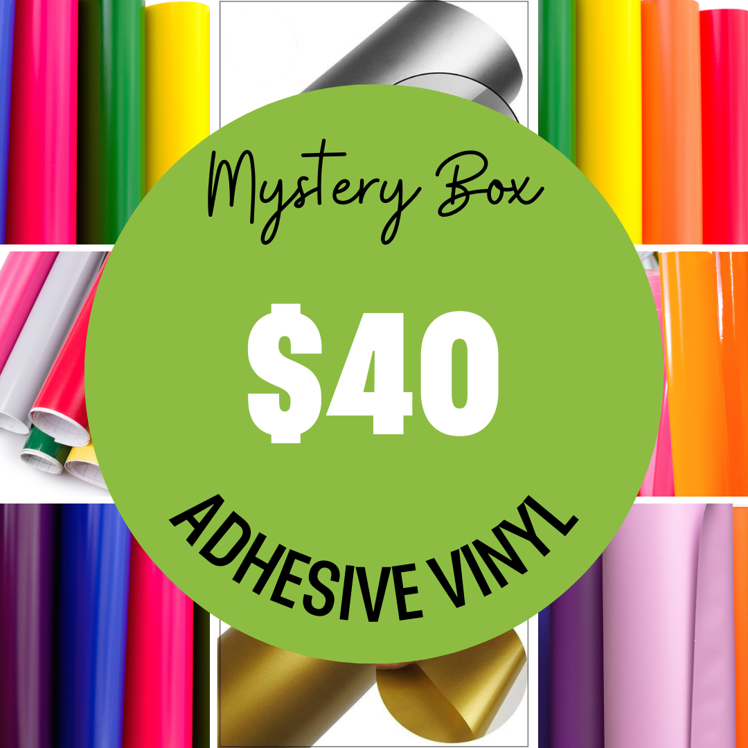 Adhesive Vinyl Mystery Box