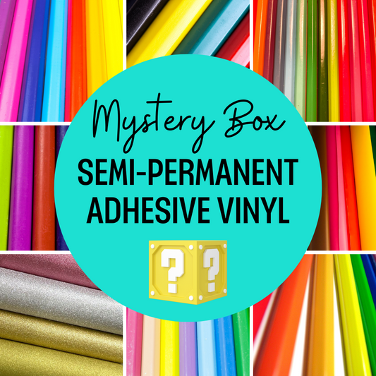 Mystery Pack - Semi-Permanent Adhesive Vinyl