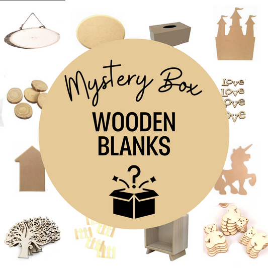 Wooden Blanks Mystery Box