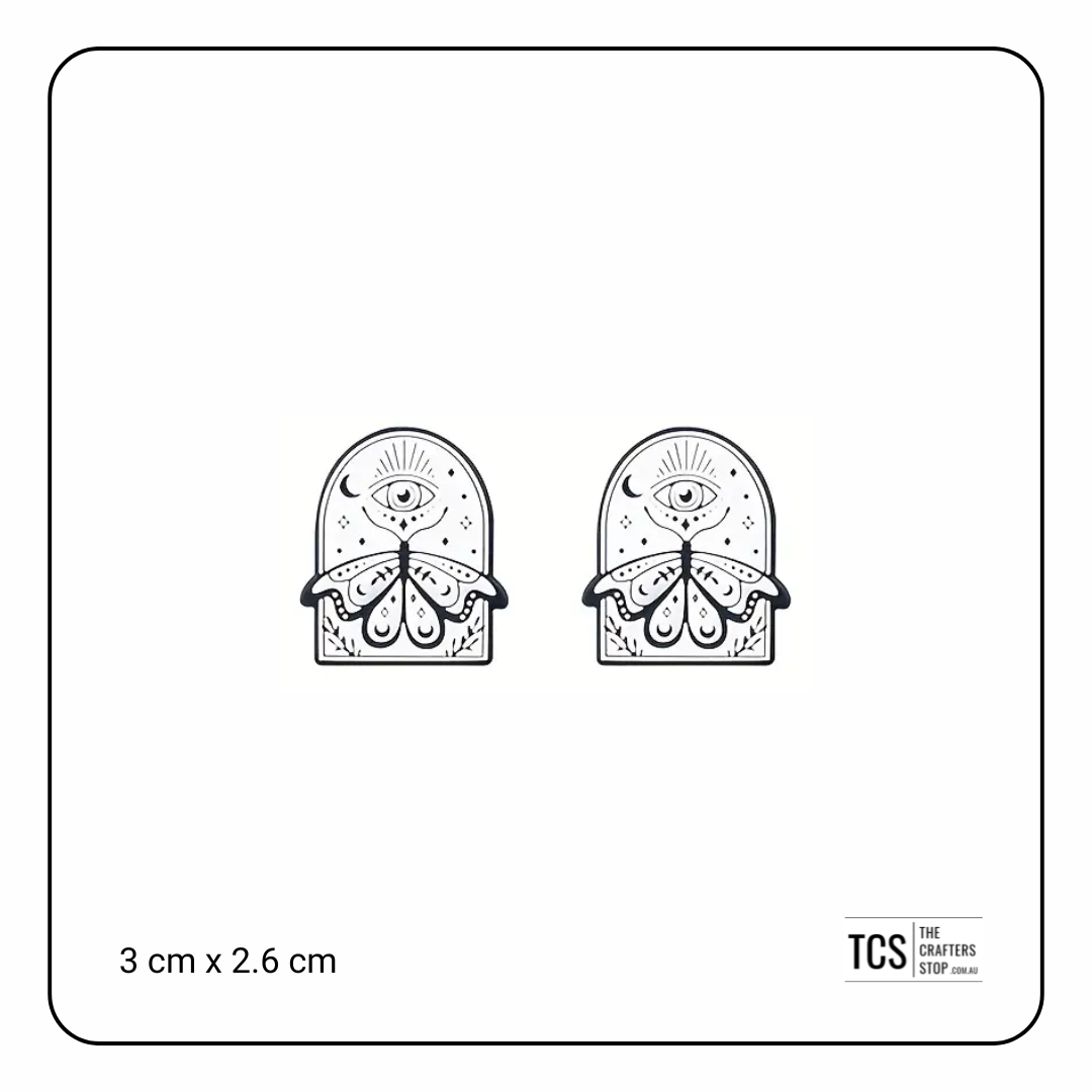 Mythical Moth Focal Beads