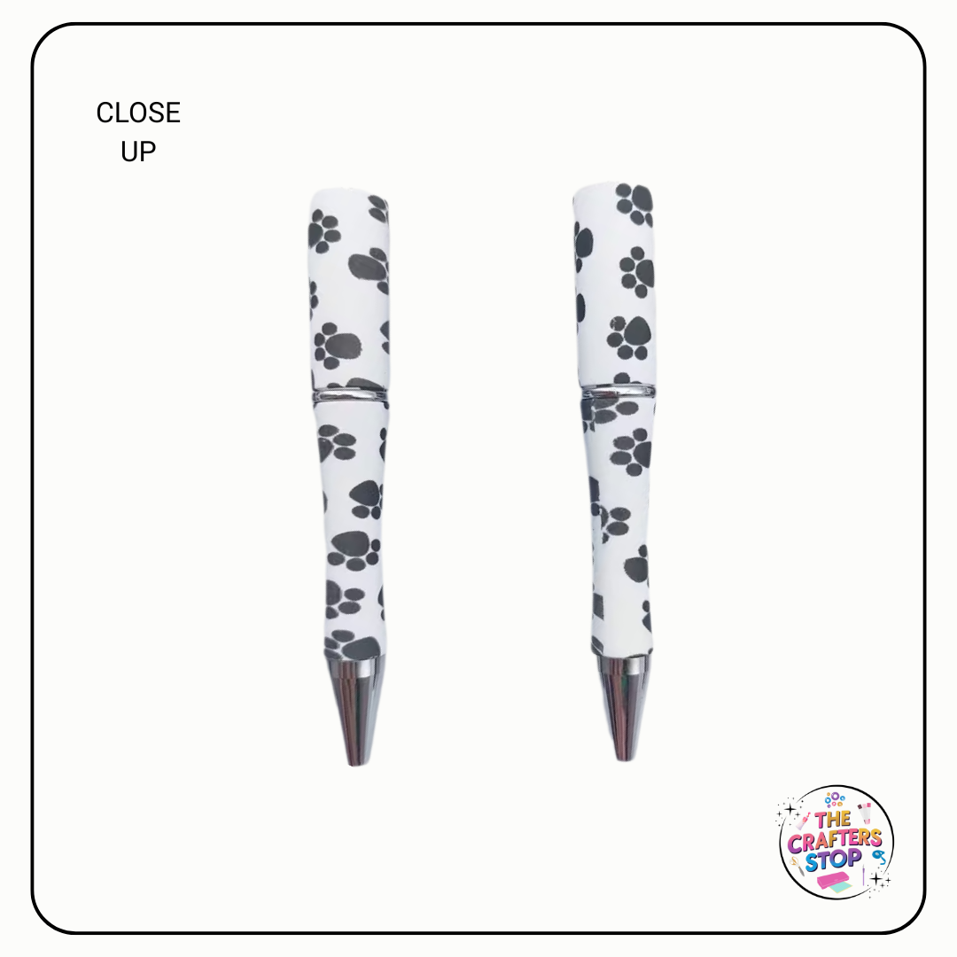 Paw Print DIY Beadeable Pens