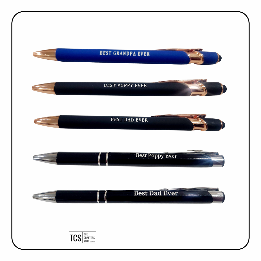 Engraved Father's Day Pens (5 Designs)