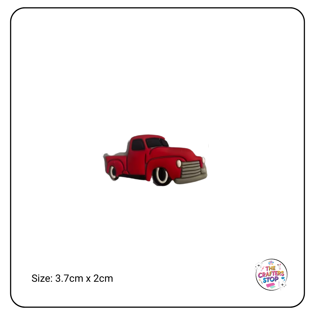 Red Ute/Pickup Focal Beads