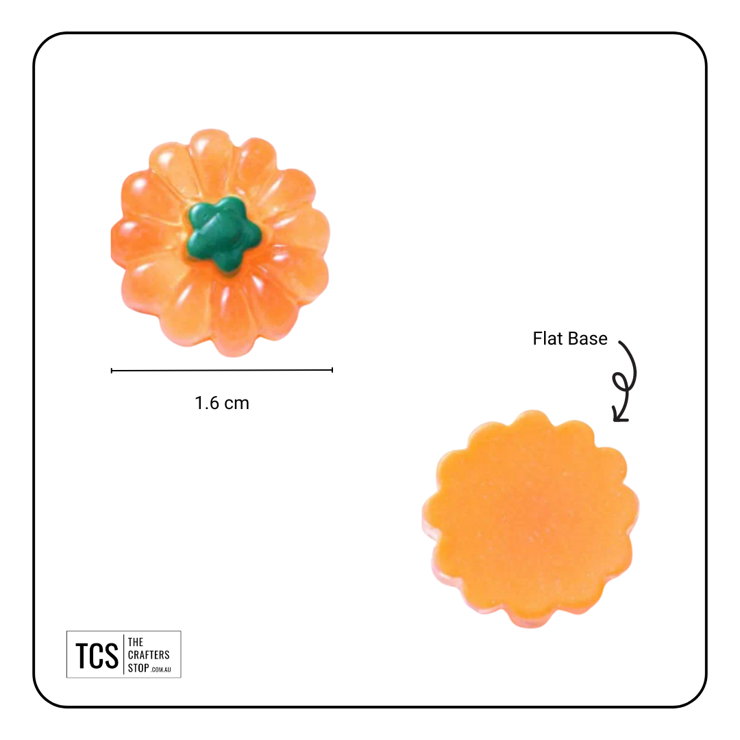 Halloween Resin Pumpkin Embellishments